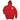 Kemp Hooded Pullover Sweatshirt, Red