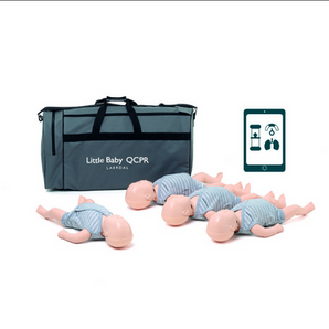 Infant CPR Training Manikin 4-Pack – Light Skin Tone