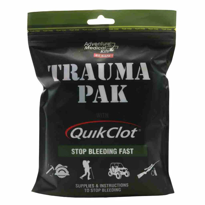 Trauma Pak First Aid Kit QuikClot Sponge