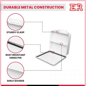 Metal First Aid Case No.24