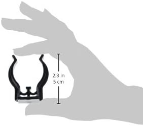 Maglite Black Universal Mounting Brackets for C-Cell Flashlight, 2 pk
