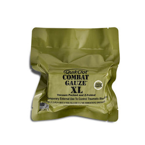Quikclot Combat Gauze XL 4" x 4'