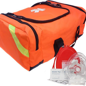 Large EMT Trauma Bag with CPR Mask