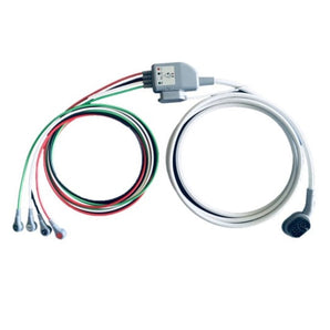 4 Lead ECG Trunk Cable, 10ft