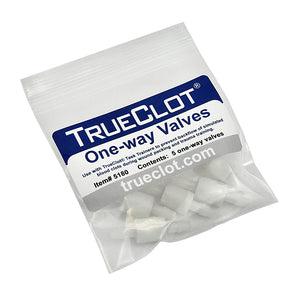 TrueClot Replacement One-way Valves for Task Trainers, 5-pack