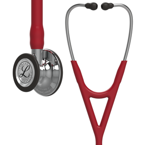 Littmann Cardiology IV Stethoscope, Mirror Burgundy