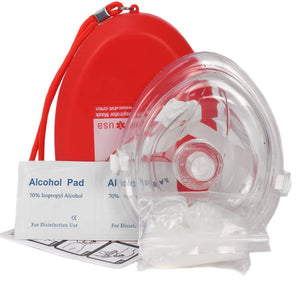 CPR Rescue Mask with Hard Case