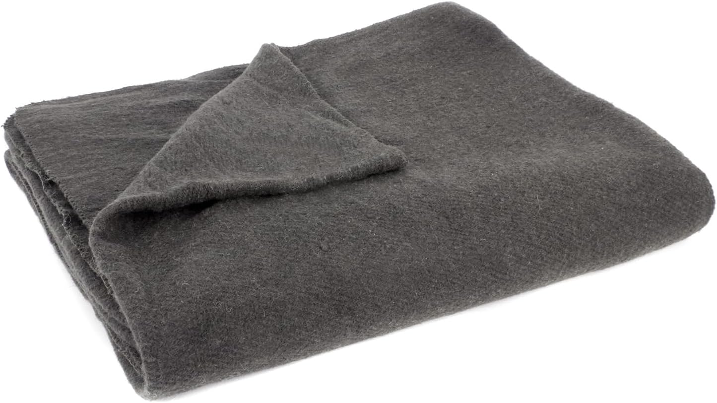Military Wool Fire Emergency Blanket – 62" x 80"