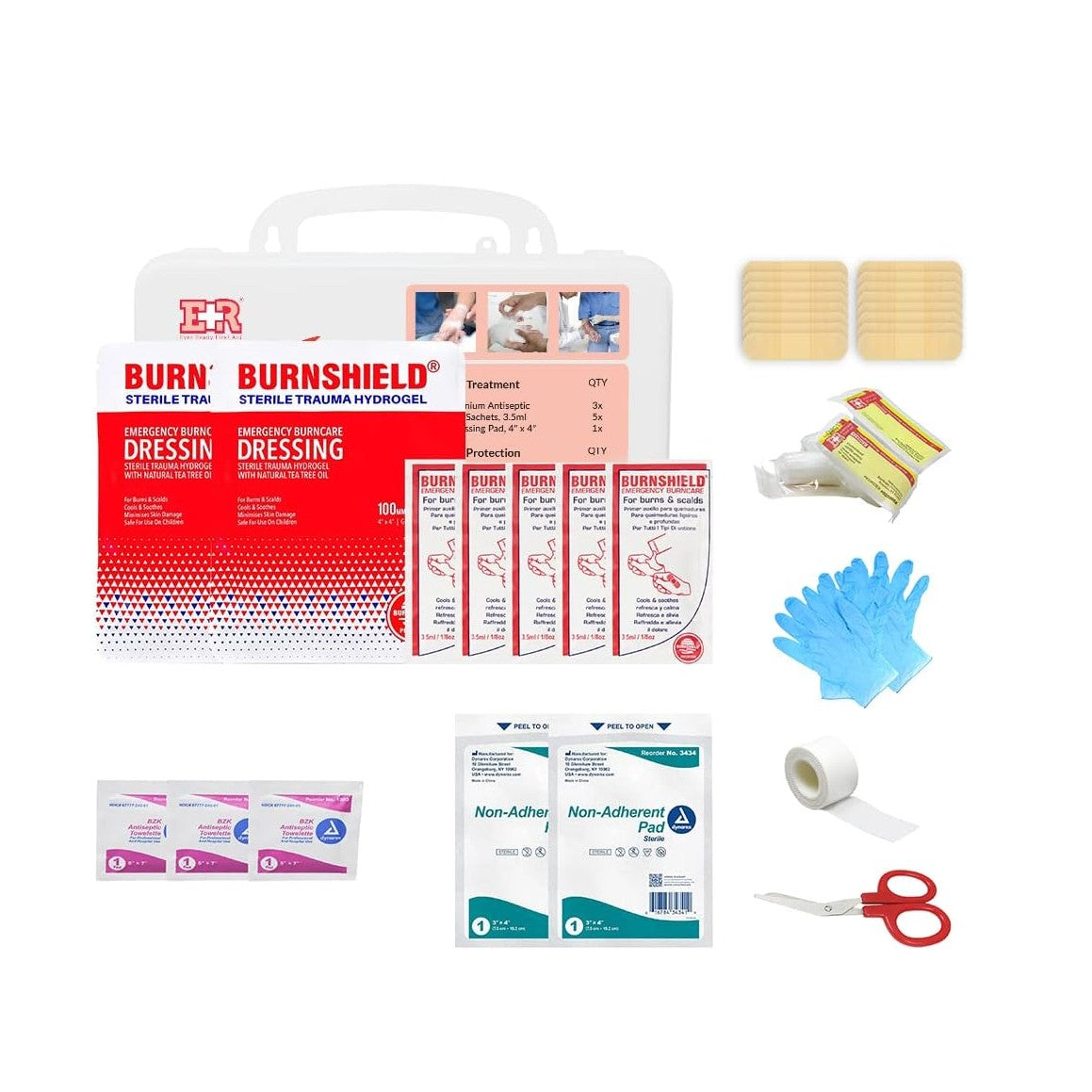 Basic Burn Kit Burn Gel & Dressings
