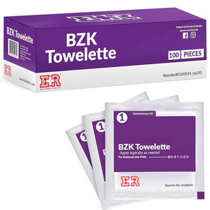 Benzalkonium BZK Antiseptic Wipes