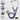Cardiology Dual-Head Stethoscope with Accessories