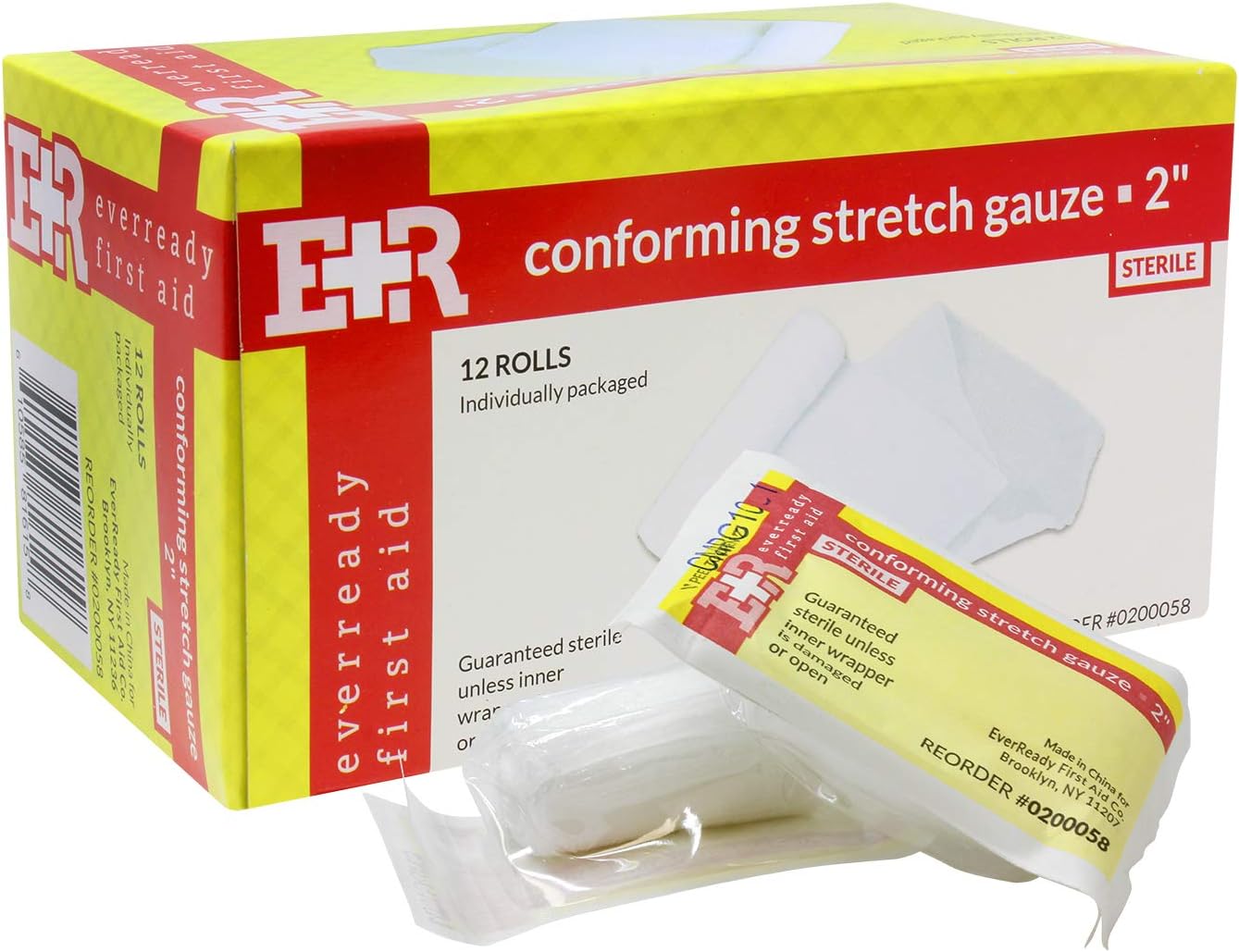 Sterile Conforming Stretch Gauze Roll Bandage Multiple Options