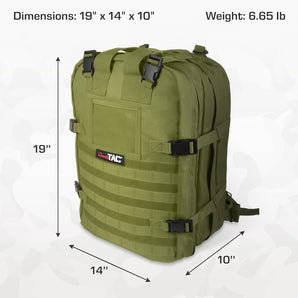 Deluxe Tactical Field Medical Backpack – Olive Drab