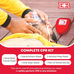 CPR Rescue Mask with Hard Case