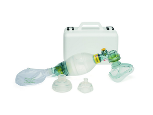 Pediatric Silicone Resuscitator – Complete Set in Compact Case