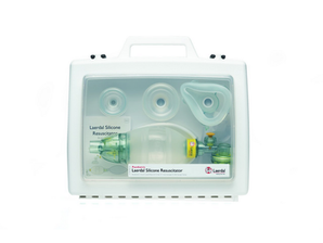 Pediatric Silicone Resuscitator with Mask – Display Case