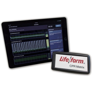 CPR Feedback System with Control Box and Tablet