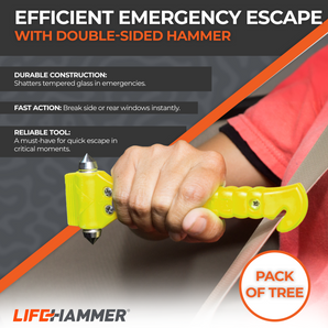 Emergency Car Escape Tool – Glow Yellow