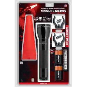 Maglite 2D LED Flashlight Roadside Safety Pack
