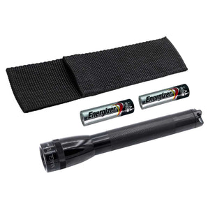 Maglite Mini Pro - LED 2 AA Flashlight - Holster Pack