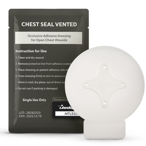 Vented Chest Seal – 6" Round Occlusive Dressing