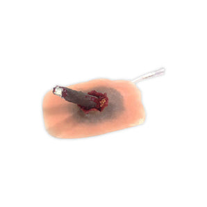 Impaled Stick Trauma Wound Simulator