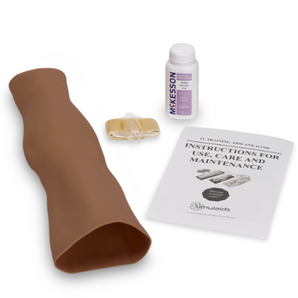 Simulaids Skin for IV Trainer Arm – Darkly Pigmented