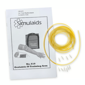 Simulaids Replacement Veins for Geriatric IV Training Arm