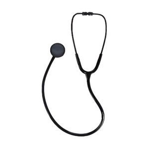 Single Head Diagnostic Stethoscope – Black Edition