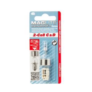 Maglite Mag-Num Xenon 2 Cell C and D Replacement Lamp