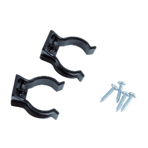 Maglite Black Universal Mounting Brackets for D-Cell Flashlight, 2 pk