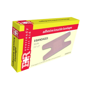 Ever Ready First Aid Adhesive Knuckle Bandages in Kit Unit Box, 8's