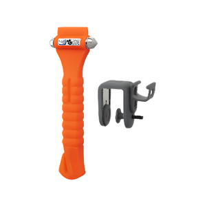 Safety Hammer with Seatbelt Cutter
