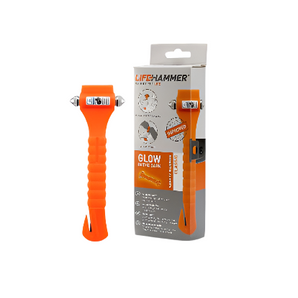 Safety Hammer with Seatbelt Cutter