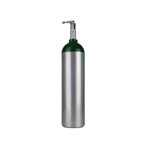 Aluminum Oxygen Cylinder Size D (M-15) - With Toggle Valve