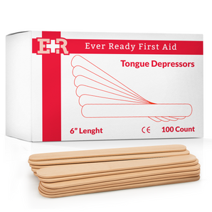 Wooden Tongue Depressors – 6" All-Purpose