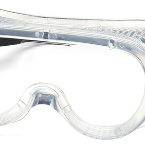 Perforated Safety Goggles with Clear Lens