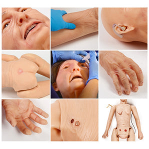 Androgynous Geriatric Patient Skills Trainer – Medium Skin Tone