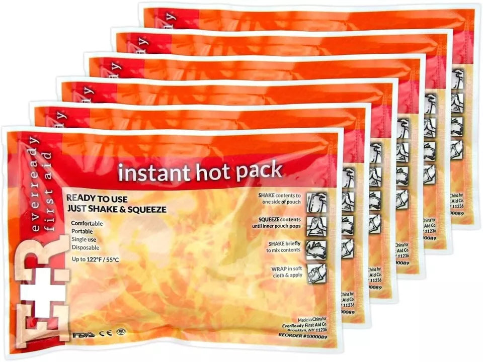 Disposable Instant Hot Pack – 6" x 9"