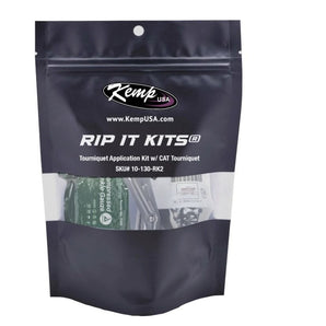 Kemp Rip It Kits Tourniquet Application Kit w/ CAT Tourniquet