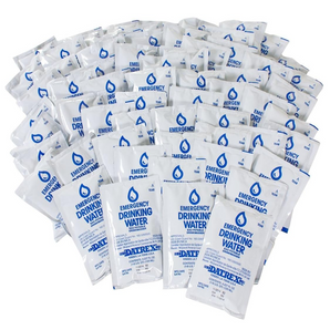 Emergency Survival Water Pouch – 125 mL - Case of 64