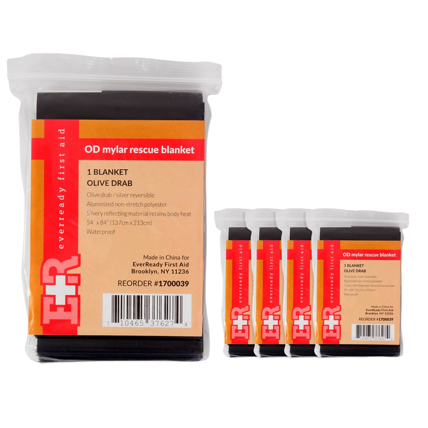 Mylar Survival Blanket – Drab