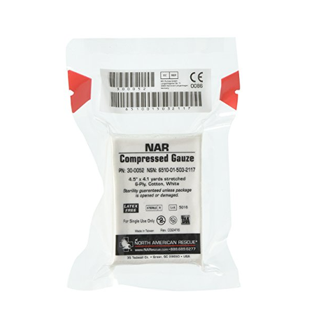 Compressed Medical Gauze 4.5" x 4.1 yd