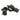 Safety Whistle with Lanyard – Black