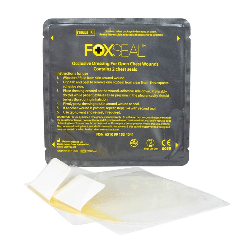 CELOX FOX Chest Seal 2 Pack