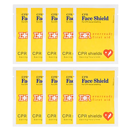 CPR Face Shield One Way Valve Lightweight Emergency Protection