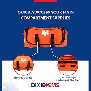 First Responder On Call Trauma Bag with Reflectors