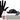 Disposable Vinyl Black Exam Gloves, Large