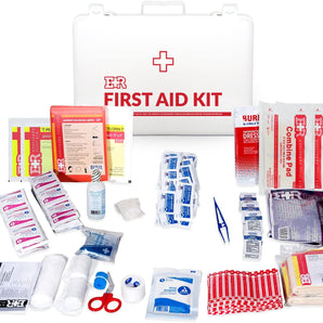 Class B ANSI Compliant First Aid Kit in Metal Case