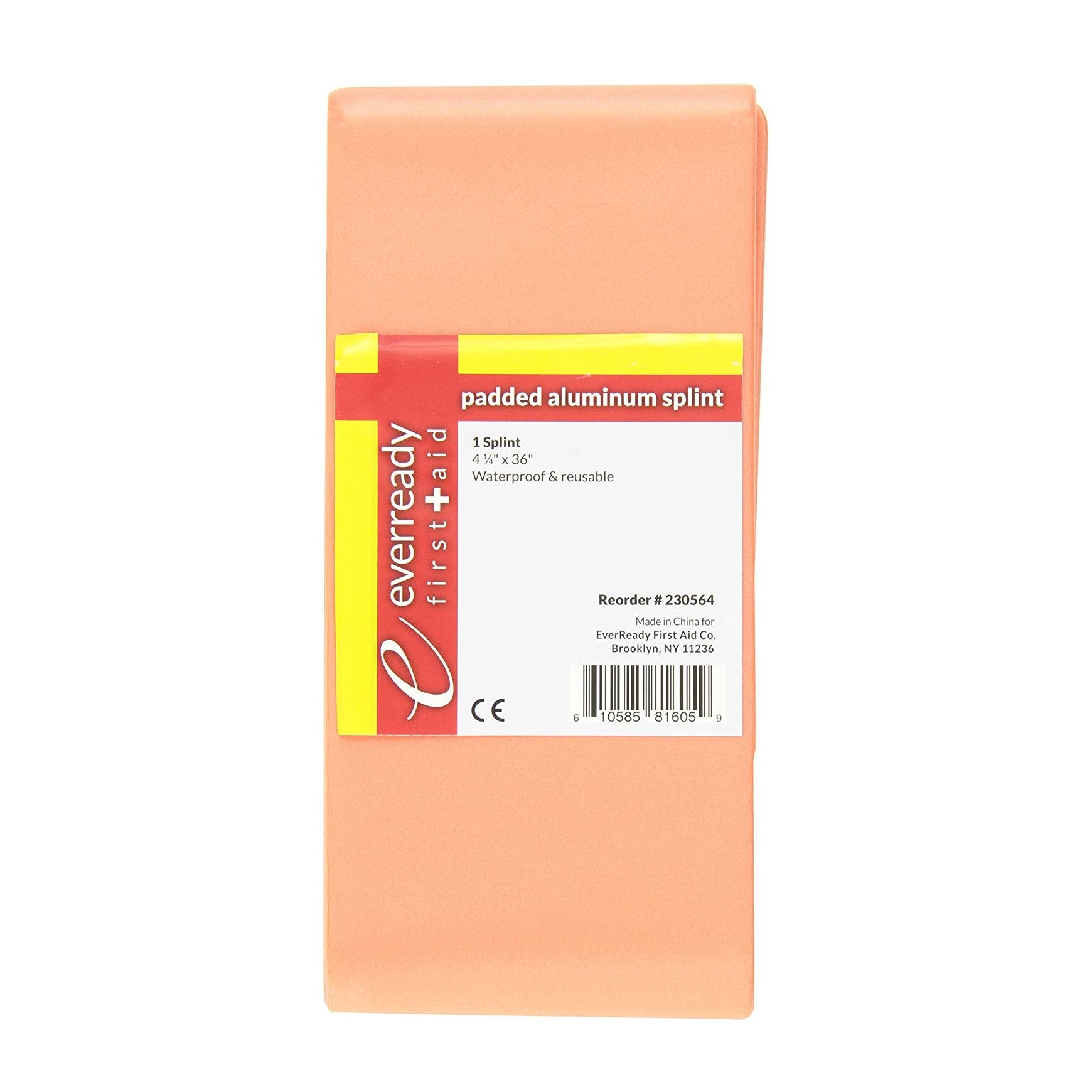 Padded Aluminum Splint Folded
